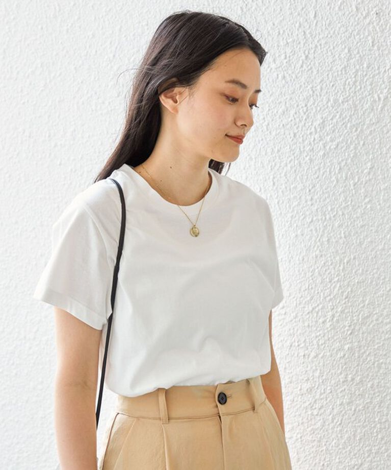 SHIPS for women「オーガニック コットン TEE」|Tシャツ・カットソー|