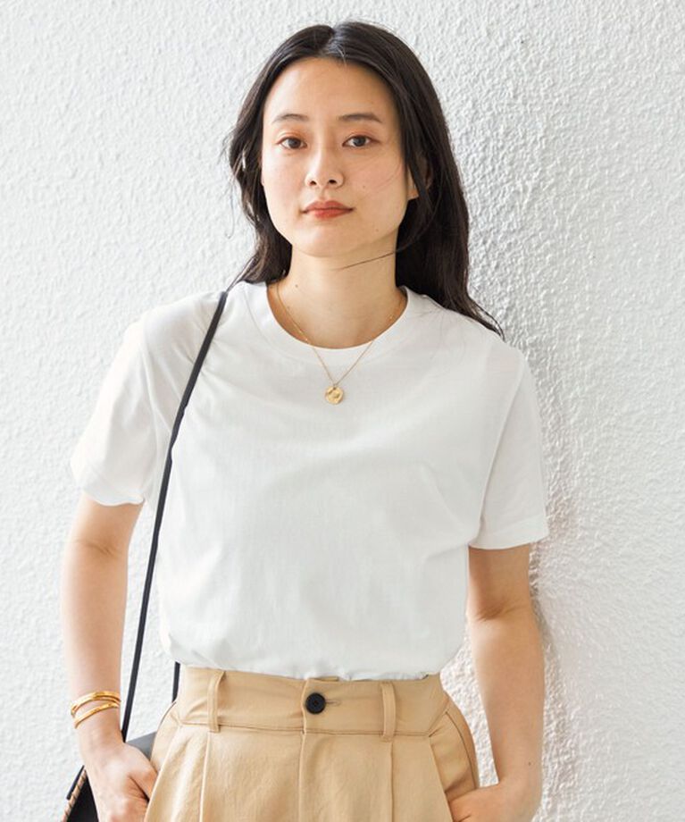 SHIPS for women「オーガニック コットン TEE」|Tシャツ・カットソー|