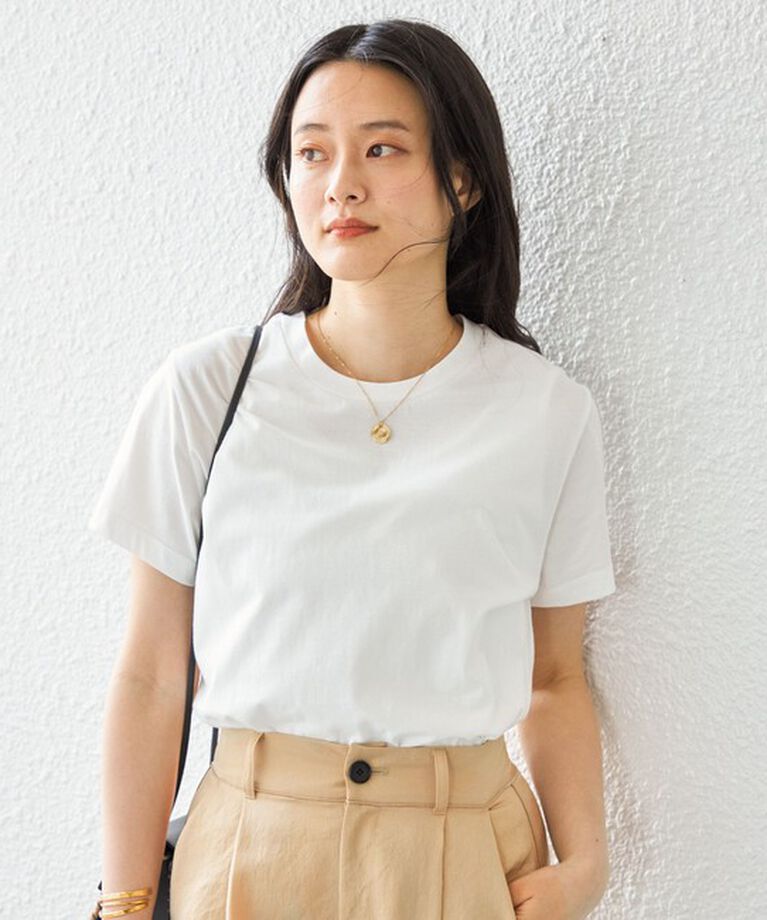 SHIPS for women「オーガニック コットン TEE」|Tシャツ・カットソー|