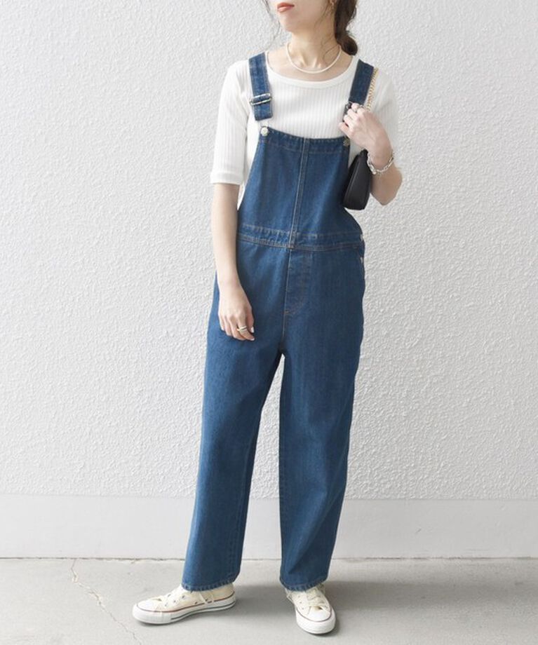 SHIPS any「SHIPS any:〈洗濯機可能〉テレコ リブ ハーフスリーブ TEE」|Tシャツ・カットソー|
