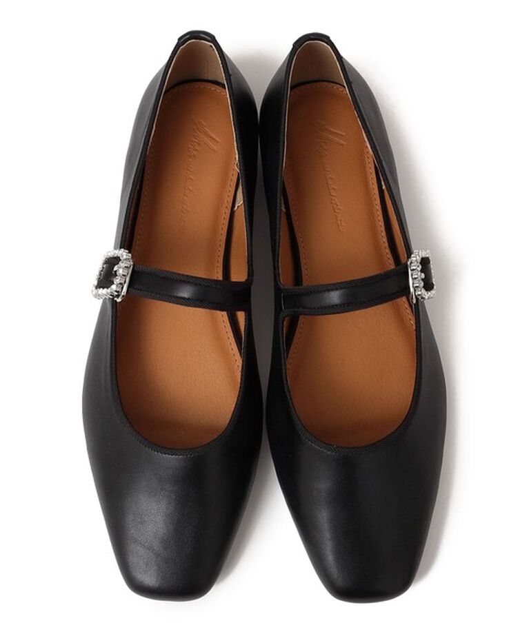 SHIPS any「【SHIPS any別注】eblouna: ビジュー メリー ジェーン フラットシューズ 24SS」|その他|