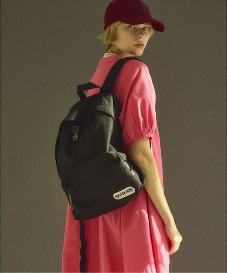 OUTDOOR PRODUCTS Usual Things「452U  MIDEIUM SOLID」|リュック|ブラック