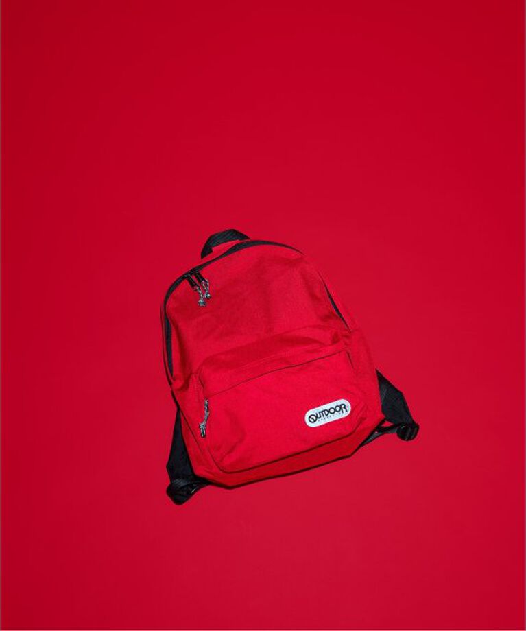 OUTDOOR PRODUCTS Usual Things「452U  MIDEIUM SOLID」|リュック|レッド