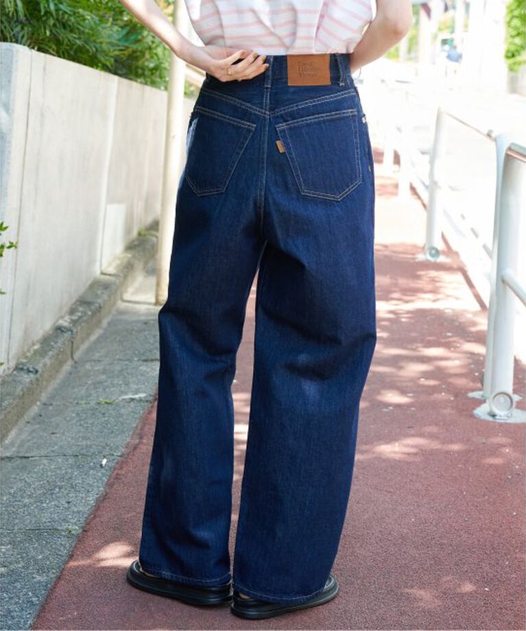 OUTDOOR PRODUCTS Usual Things「≪追加2 予約≫ULTライトデニムハイライズルーズ5PKT」|デニム|
