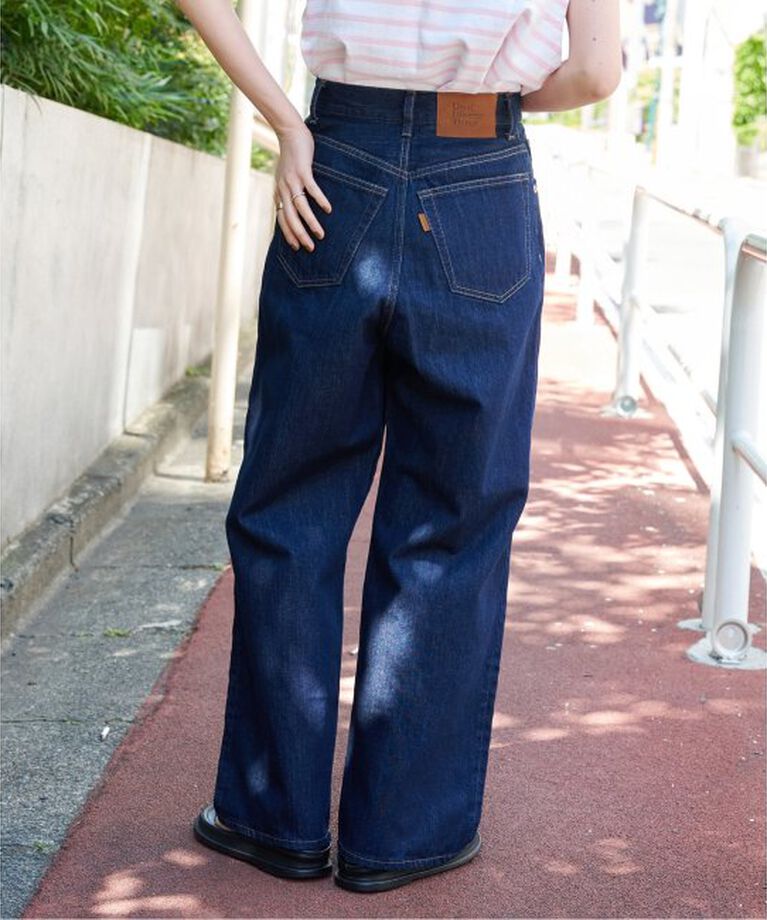 OUTDOOR PRODUCTS Usual Things「≪追加2 予約≫ULTライトデニムハイライズルーズ5PKT」|デニム|
