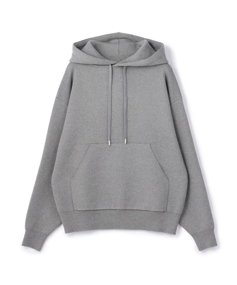 CABaN「CABaN コットンカシミヤ パーカ」|ニット・セーター|15 グレー