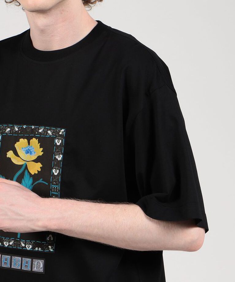 CABaN「CABaN スビンコットン IBIZA アートフレームTシャツ」|Tシャツ・カットソー|