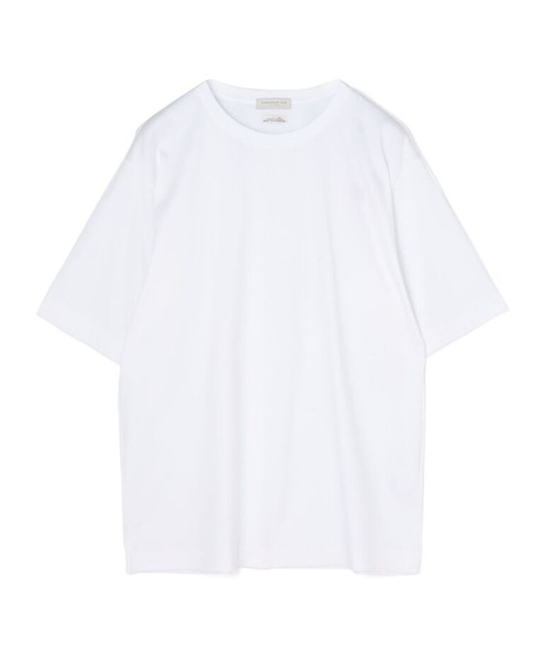 TOMORROWLAND MENS「オーガニックスムース クルーネックTシャツ」|Tシャツ・カットソー|11 ホワイト