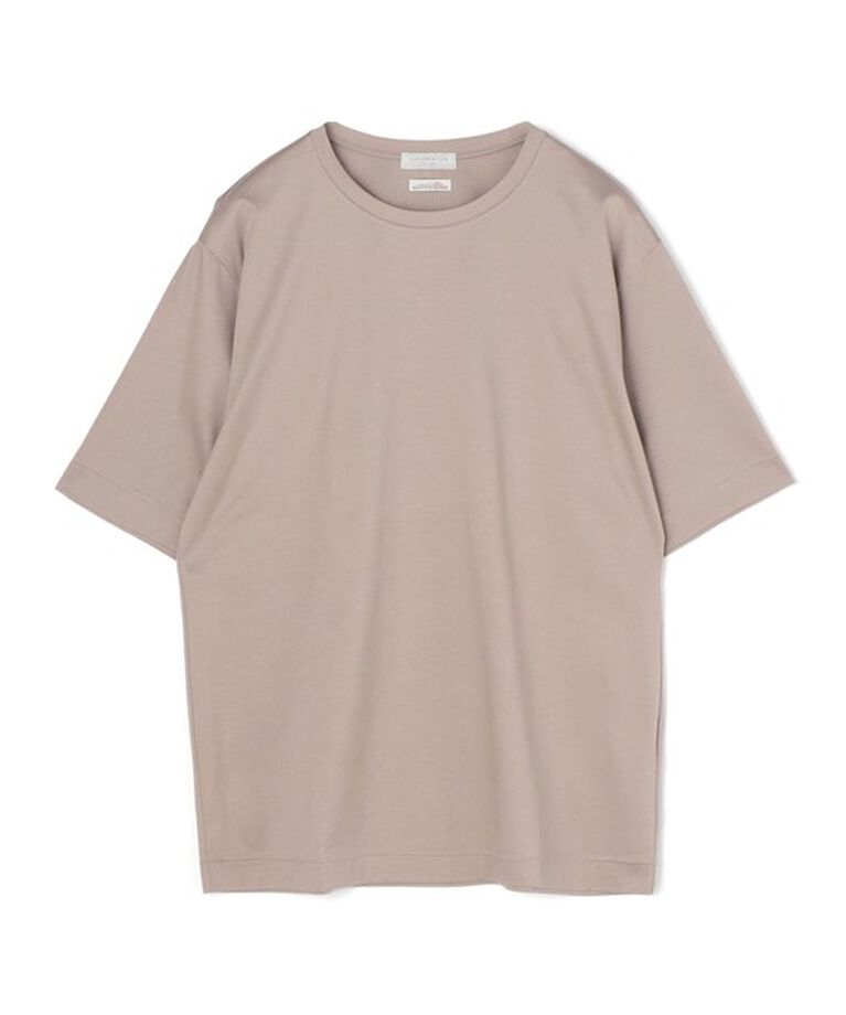 TOMORROWLAND MENS「オーガニックスムース クルーネックTシャツ」|Tシャツ・カットソー|45 キャメル