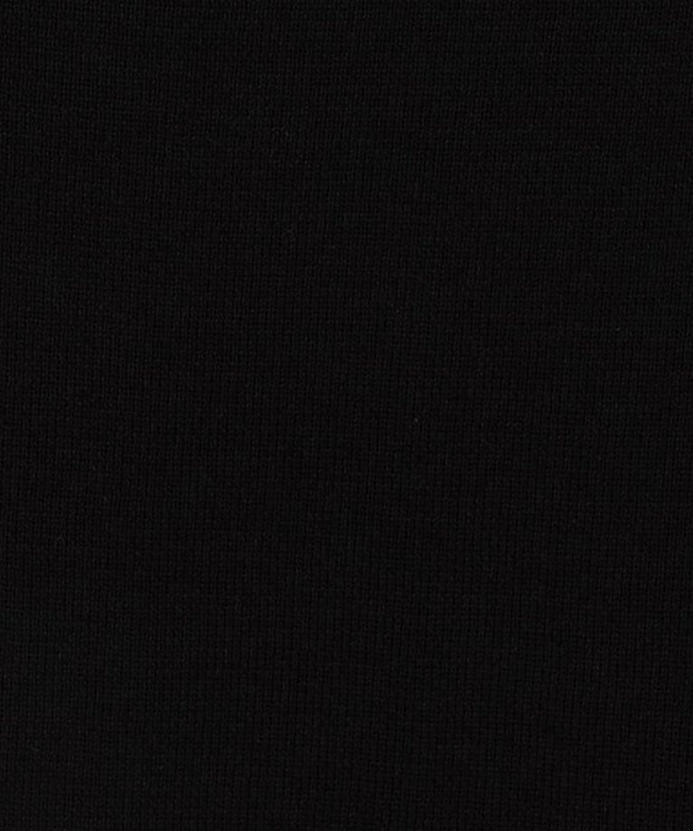 CABaN「CABaN コットンポリエステル バックオープフレンチスリーブプルオーバー」|ニット・セーター|