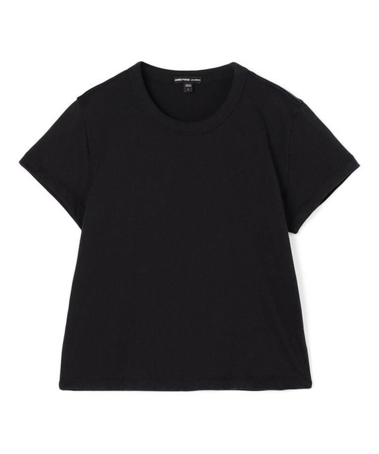 JAMES PERSE「コットンジャージー クルーネックTシャツ WBEL3120」|Tシャツ・カットソー|19 ブラック