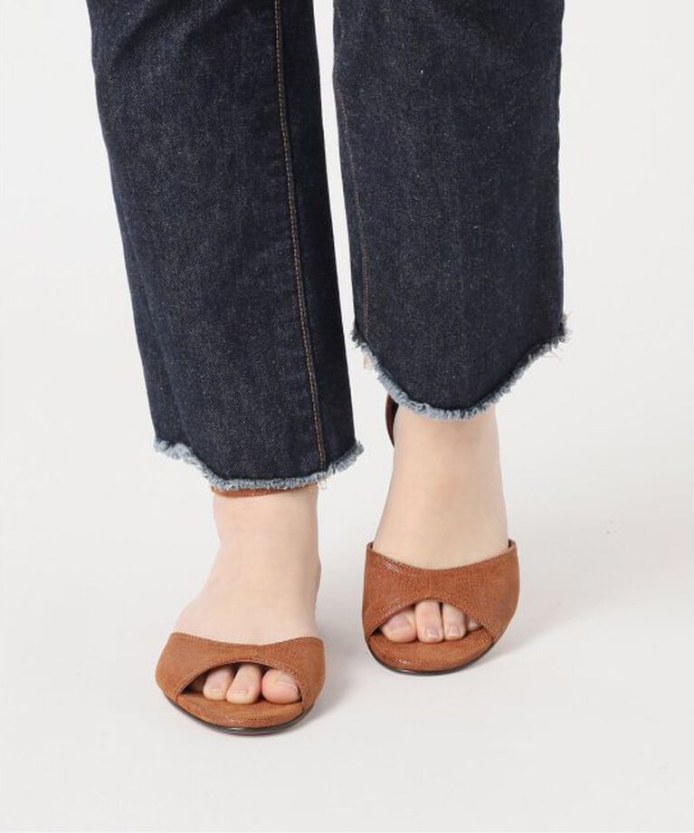 IENA LA BOUCLE「RIVECOUR/リブクール フラットサンダル 165-66-SS25/165-55-S」|サンダル|