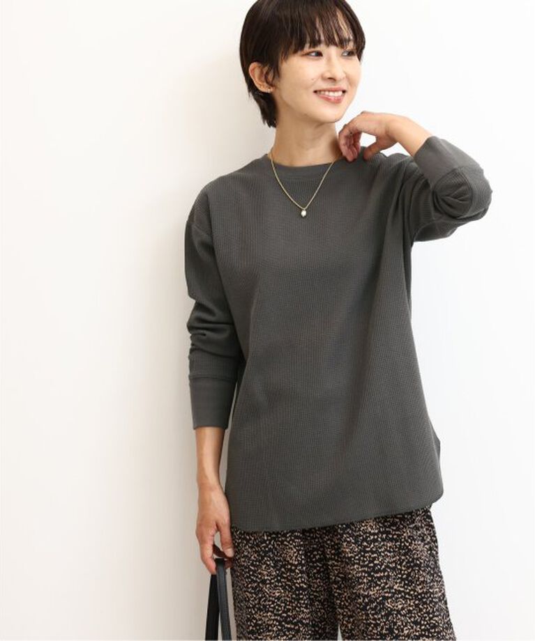 JOURNAL STANDARD relume「《追加3》TCワッフルロングスリーブTシャツ」|Tシャツ・カットソー|