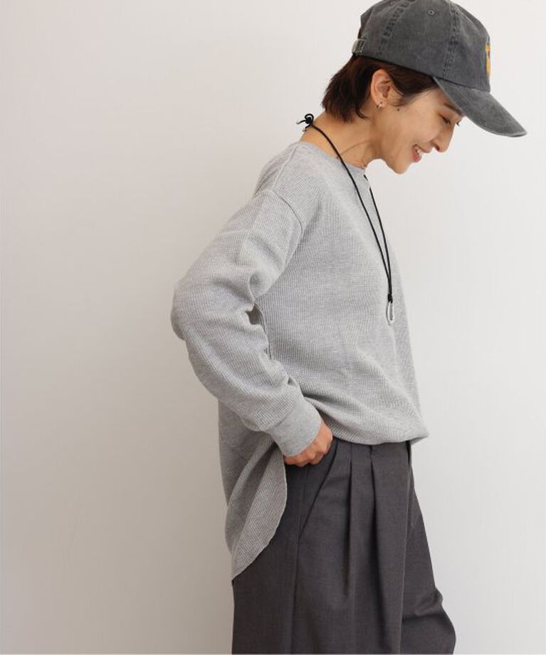 JOURNAL STANDARD relume「《追加3》TCワッフルロングスリーブTシャツ」|Tシャツ・カットソー|