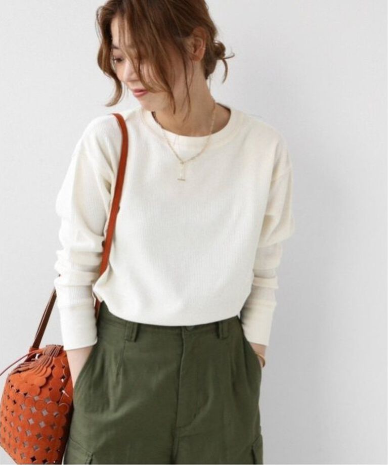 JOURNAL STANDARD relume「《追加3》TCワッフルロングスリーブTシャツ」|Tシャツ・カットソー|