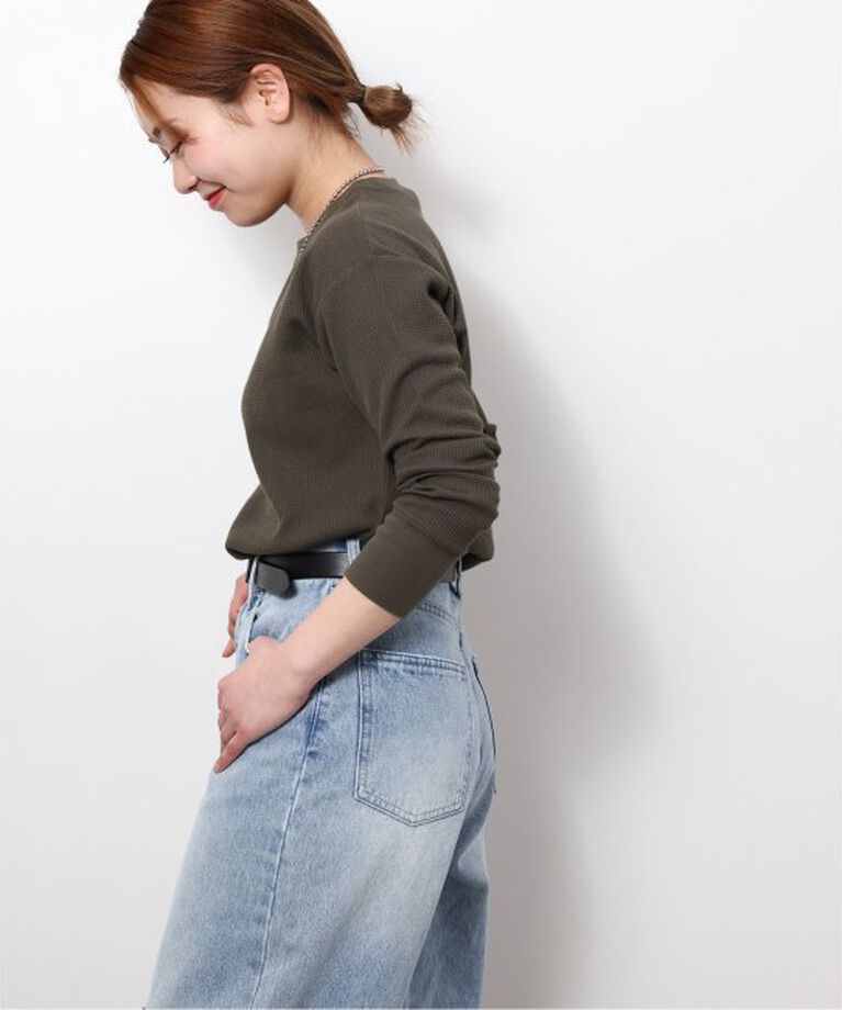 JOURNAL STANDARD relume「《追加3》TCワッフルロングスリーブTシャツ」|Tシャツ・カットソー|