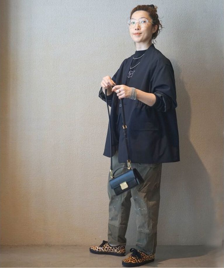 journal standard luxe「バックサテン ミリタリーパンツ」|カーゴ|