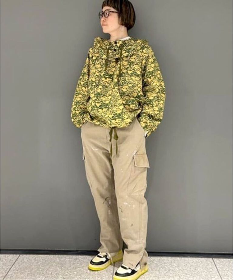 journal standard luxe「バックサテン ミリタリーパンツ」|カーゴ|