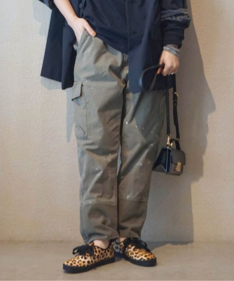 journal standard luxe「バックサテン ミリタリーパンツ」|カーゴ|