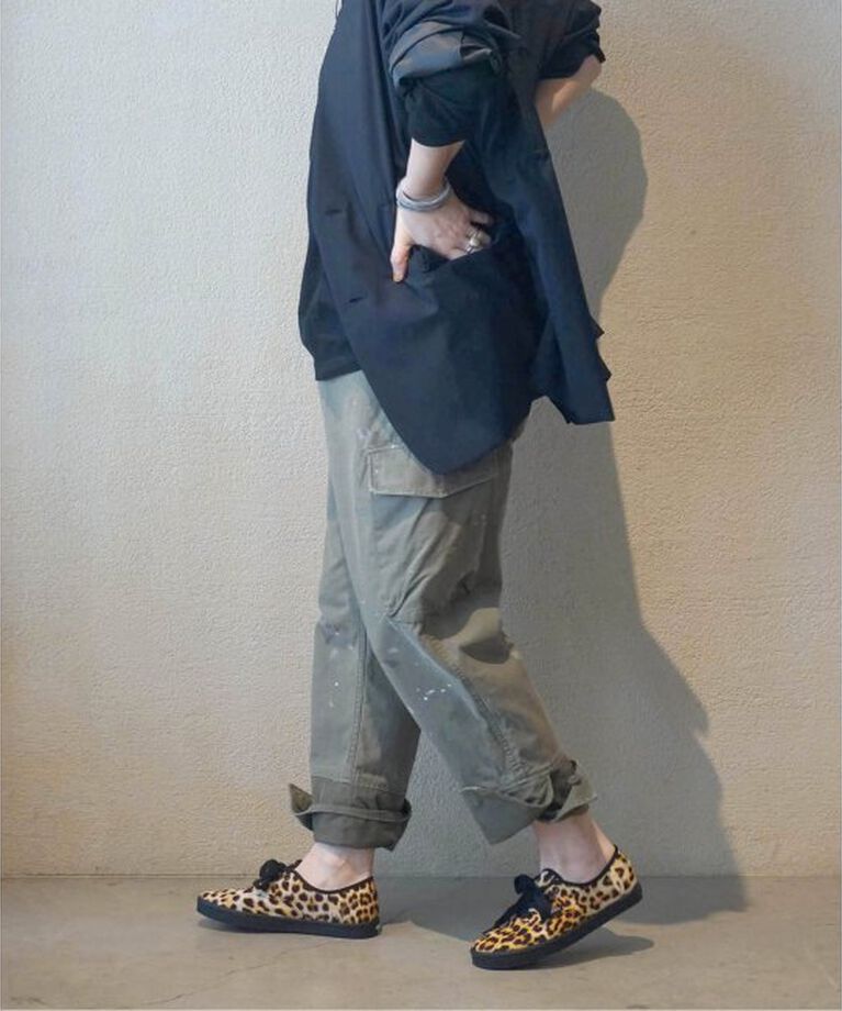 journal standard luxe「バックサテン ミリタリーパンツ」|カーゴ|