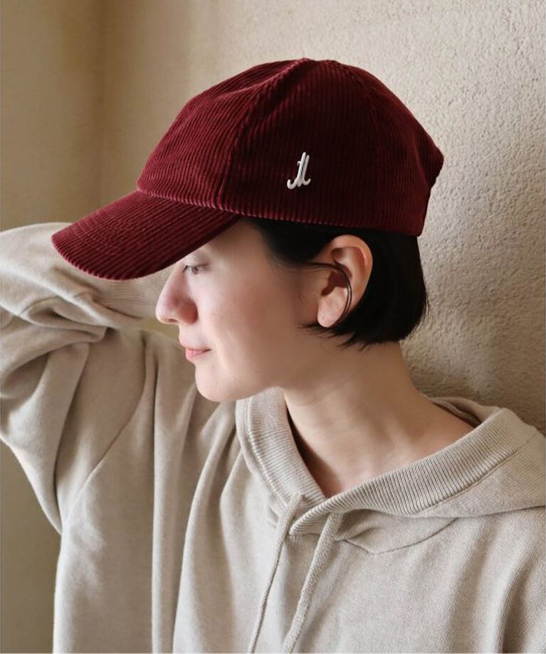 journal standard luxe「【 MUHLBAUER / ミュールバウアー 】 CORDUROY CAP」|キャップ・キャスケット|ボルドー A