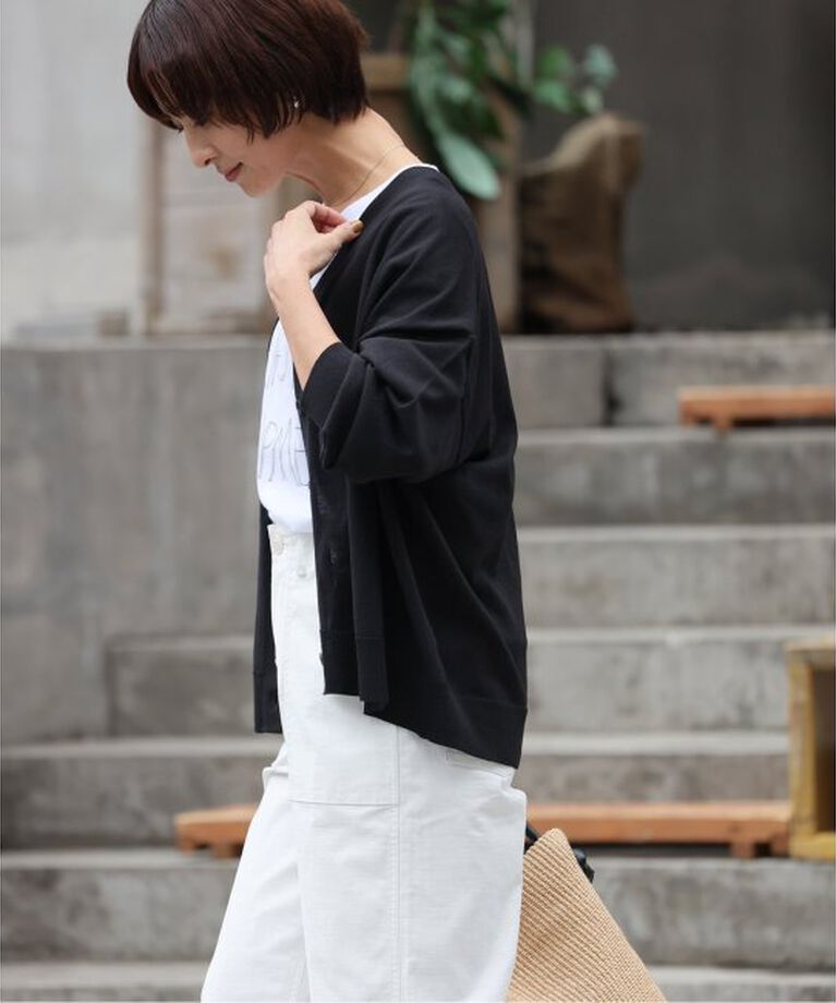 JOURNAL STANDARD relume「【MULTI FUNC+】UVカット / 接触冷感 / ドライタッチカーディガン」|カーディガン|