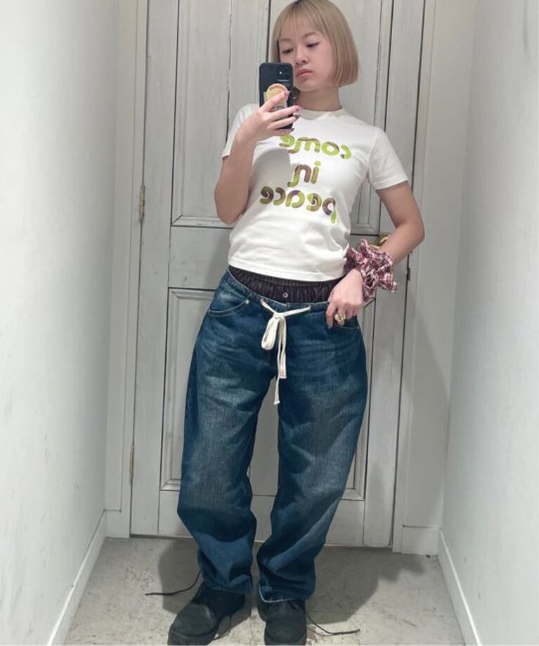 Oriens JOURNAL STANDARD「【irojikake/イロジカケ】Cip tiny T-shirt IG25SSTP21」|Tシャツ・カットソー|