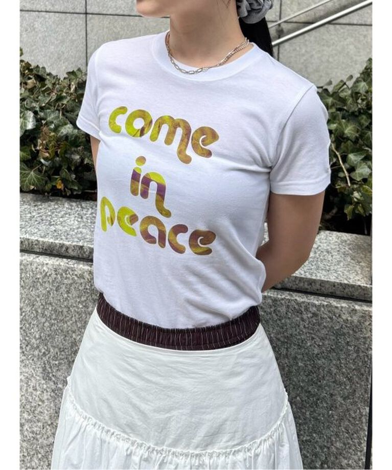 Oriens JOURNAL STANDARD「【irojikake/イロジカケ】Cip tiny T-shirt IG25SSTP21」|Tシャツ・カットソー|その他カラー K