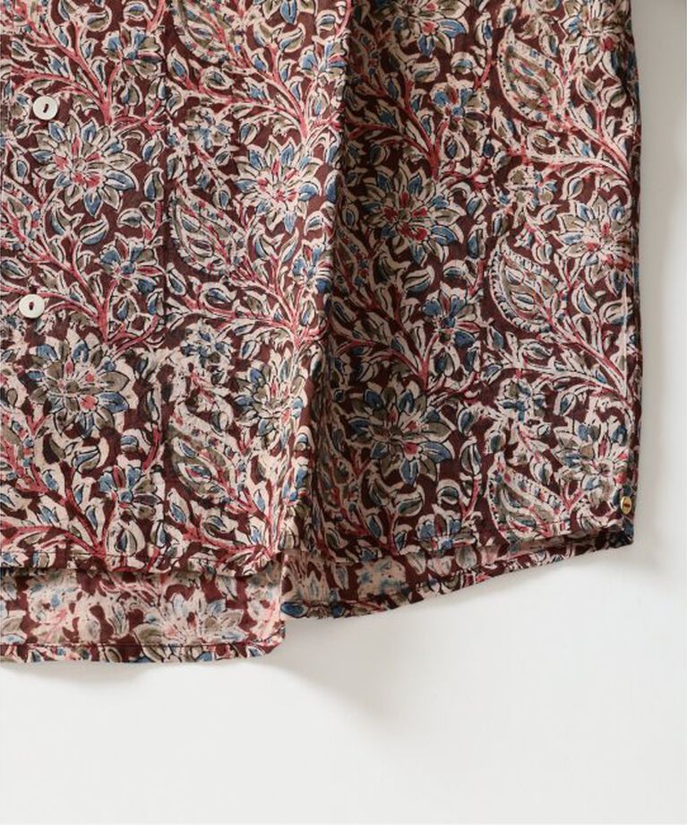 JOURNAL STANDARD relume「bunai 別注 KALAMKARI プリント 半袖シャツ」|シャツ・ブラウス|
