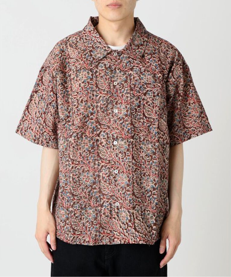 JOURNAL STANDARD relume「bunai 別注 KALAMKARI プリント 半袖シャツ」|シャツ・ブラウス|