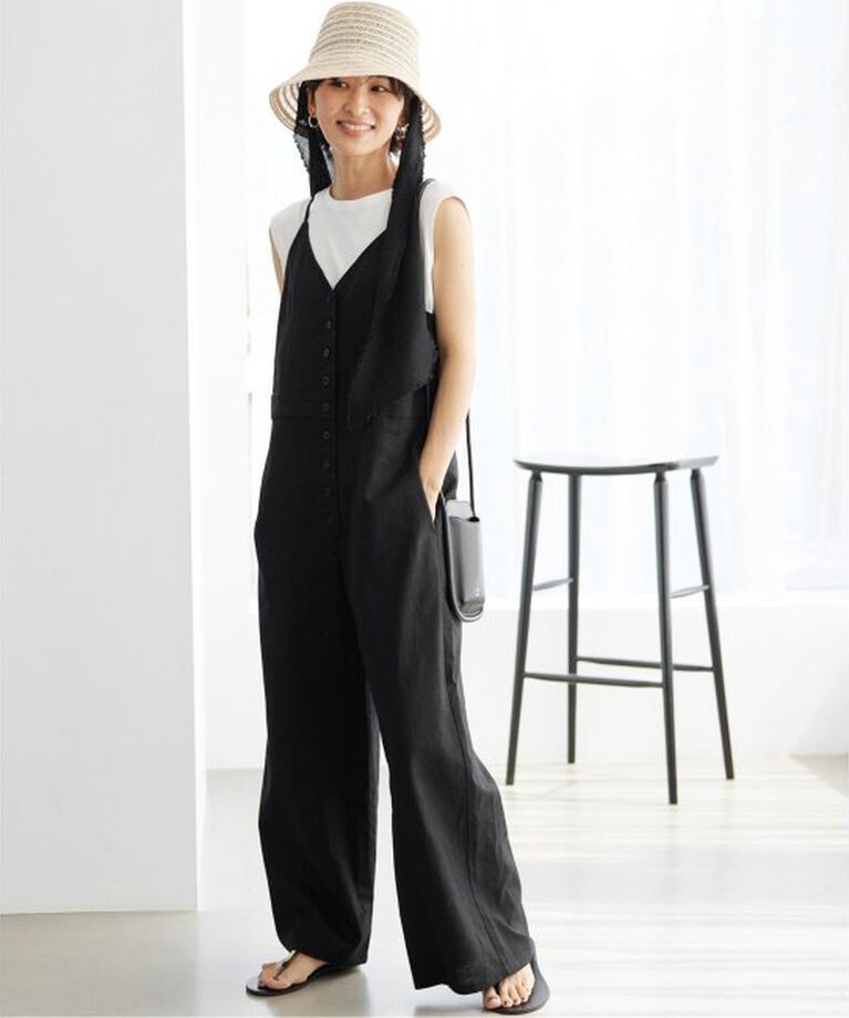 JOURNAL STANDARD relume「《追加》タンクトップ付きキャミサロペット」|オールインワン|