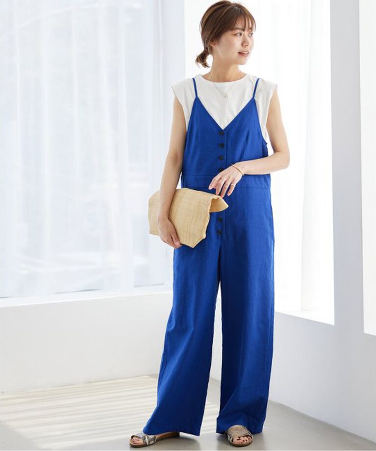 JOURNAL STANDARD relume「《追加》タンクトップ付きキャミサロペット」|オールインワン|