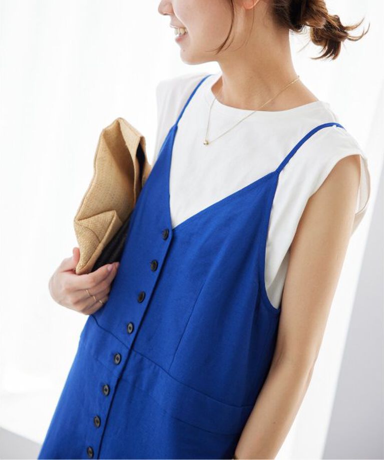 JOURNAL STANDARD relume「《追加》タンクトップ付きキャミサロペット」|オールインワン|