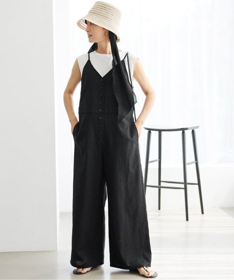 JOURNAL STANDARD relume「《追加》タンクトップ付きキャミサロペット」|オールインワン|