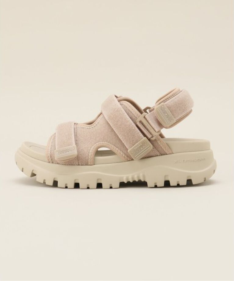 Spick and Span「≪一部店舗+WEB限定≫【beautiful people】 SHAKAxbp chill out ex in mohair pile」|サンダル|