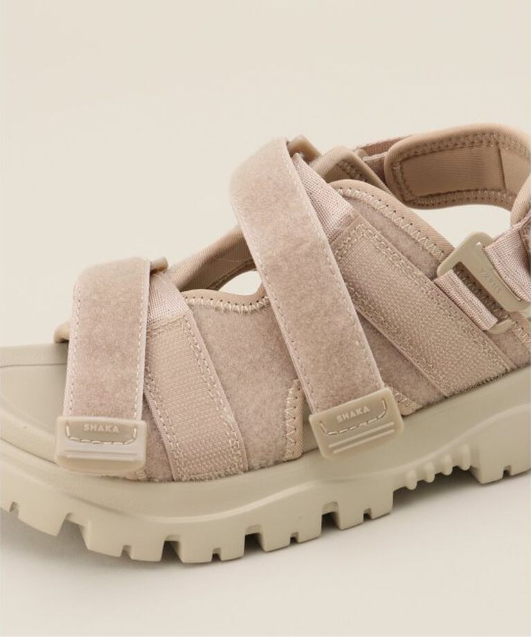 Spick and Span「≪一部店舗+WEB限定≫【beautiful people】 SHAKAxbp chill out ex in mohair pile」|サンダル|