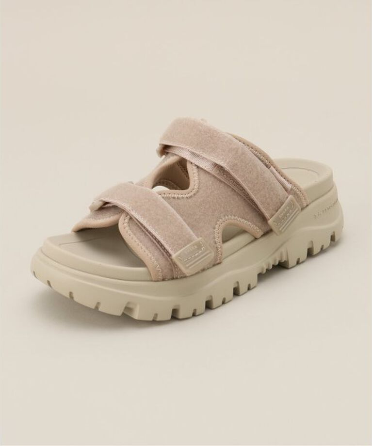 Spick and Span「≪一部店舗+WEB限定≫【beautiful people】 SHAKAxbp chill out ex in mohair pile」|サンダル|