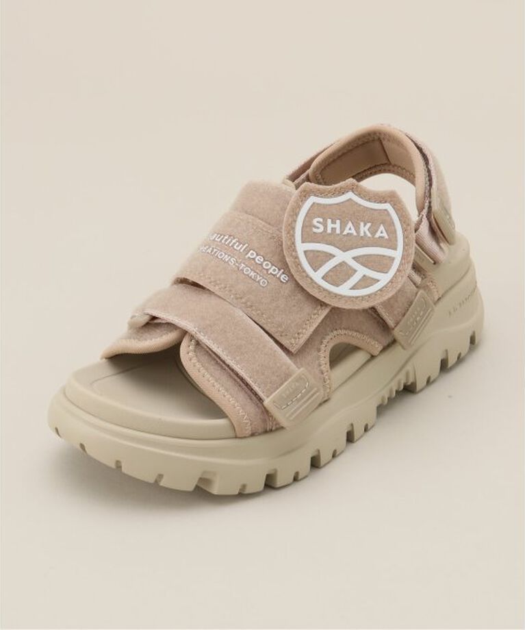 Spick and Span「≪一部店舗+WEB限定≫【beautiful people】 SHAKAxbp chill out ex in mohair pile」|サンダル|