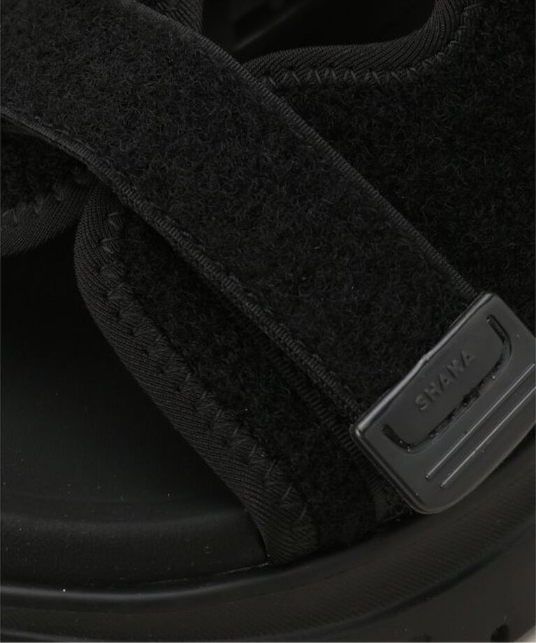 Spick and Span「≪一部店舗+WEB限定≫【beautiful people】 SHAKAxbp chill out ex in mohair pile」|サンダル|