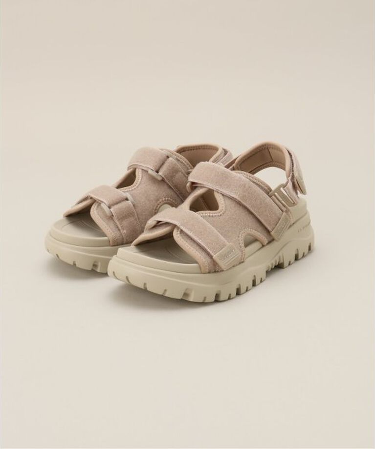 Spick and Span「≪一部店舗+WEB限定≫【beautiful people】 SHAKAxbp chill out ex in mohair pile」|サンダル|