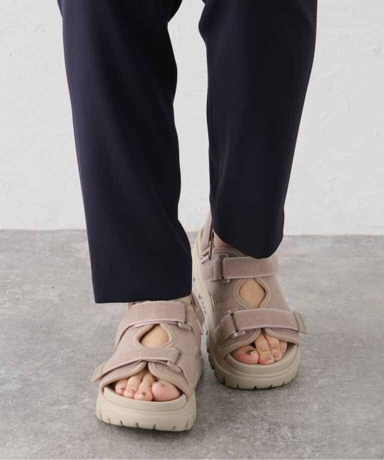 Spick and Span「≪一部店舗+WEB限定≫【beautiful people】 SHAKAxbp chill out ex in mohair pile」|サンダル|