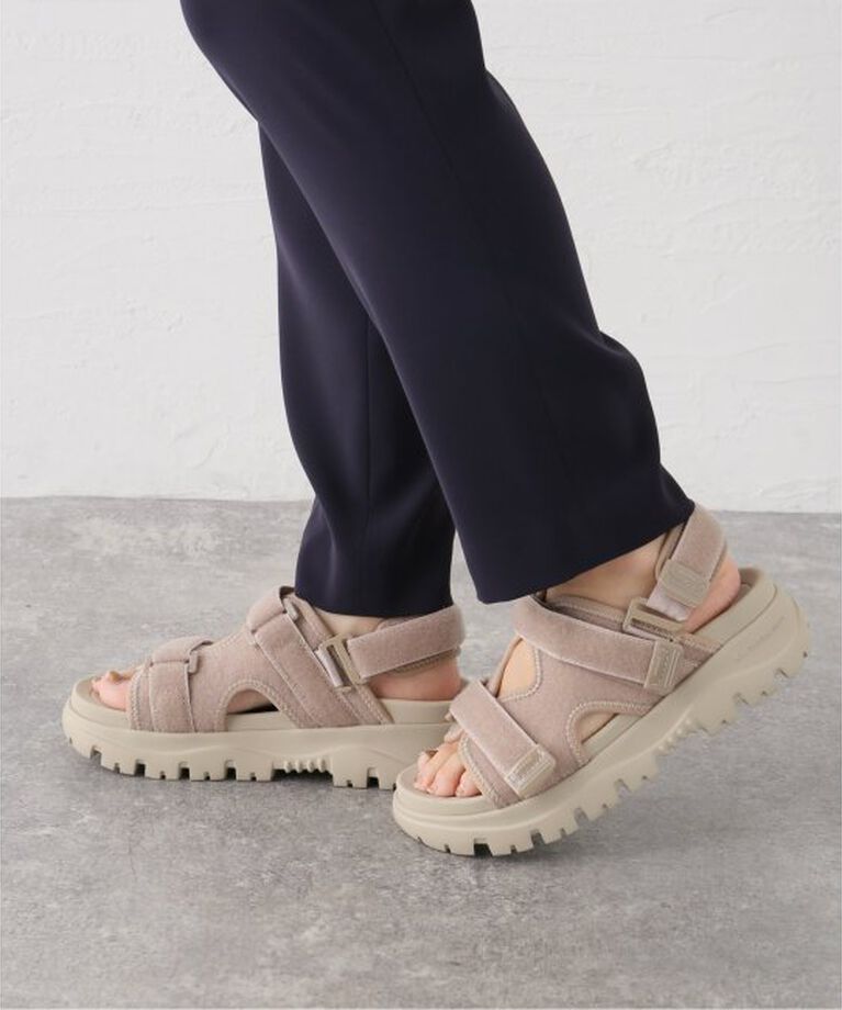Spick and Span「≪一部店舗+WEB限定≫【beautiful people】 SHAKAxbp chill out ex in mohair pile」|サンダル|