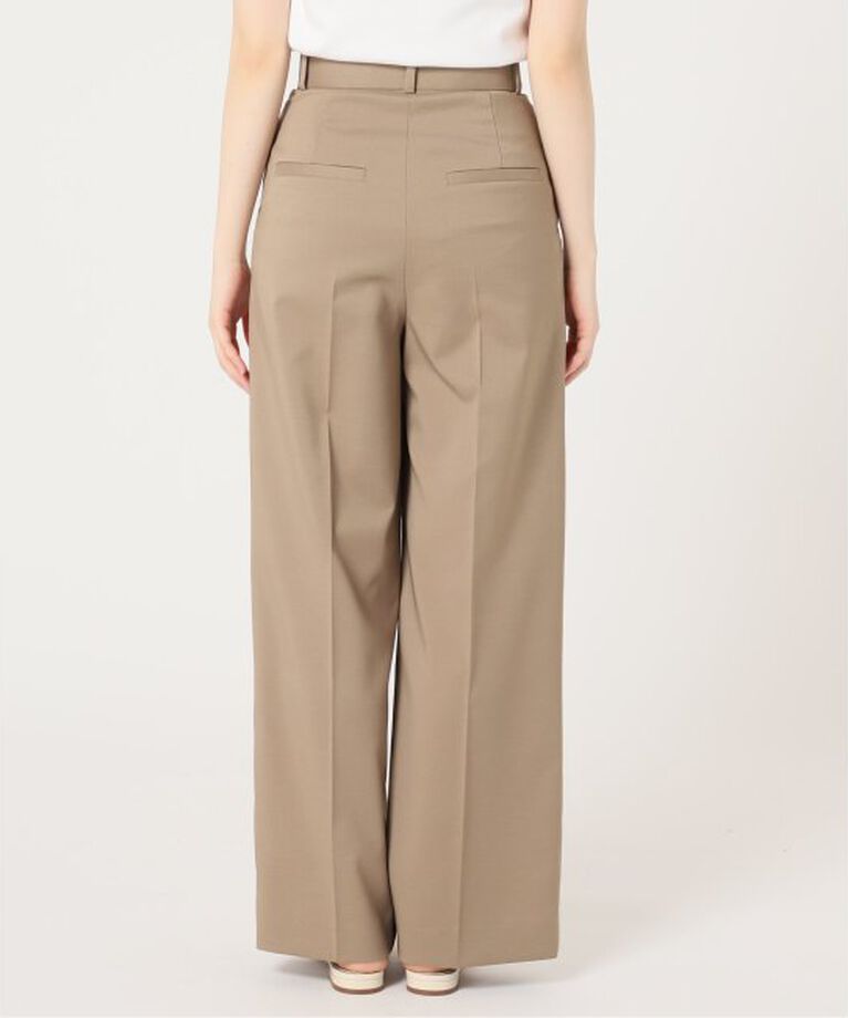 NOBLE「《追加》エステルツイルストレッチスラックスパンツ2」|スラックス|