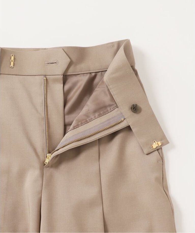 NOBLE「《追加》エステルツイルストレッチスラックスパンツ2」|スラックス|