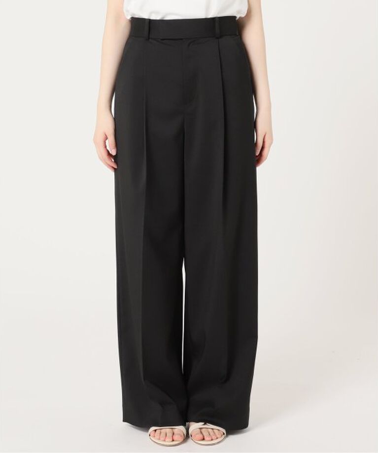 NOBLE「《追加》エステルツイルストレッチスラックスパンツ2」|スラックス|