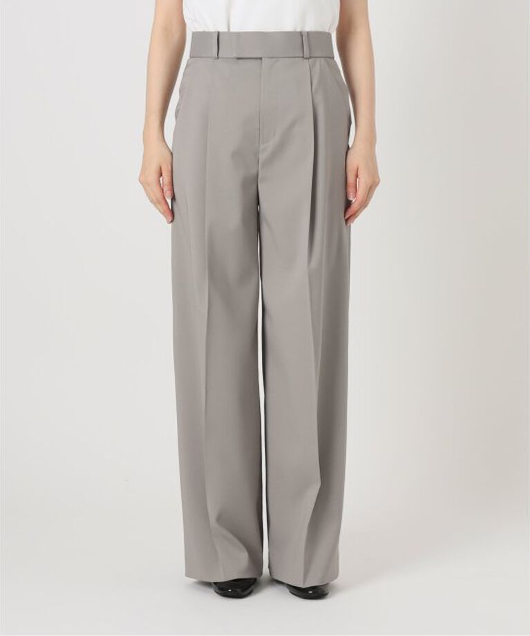 NOBLE「《追加》エステルツイルストレッチスラックスパンツ2」|スラックス|