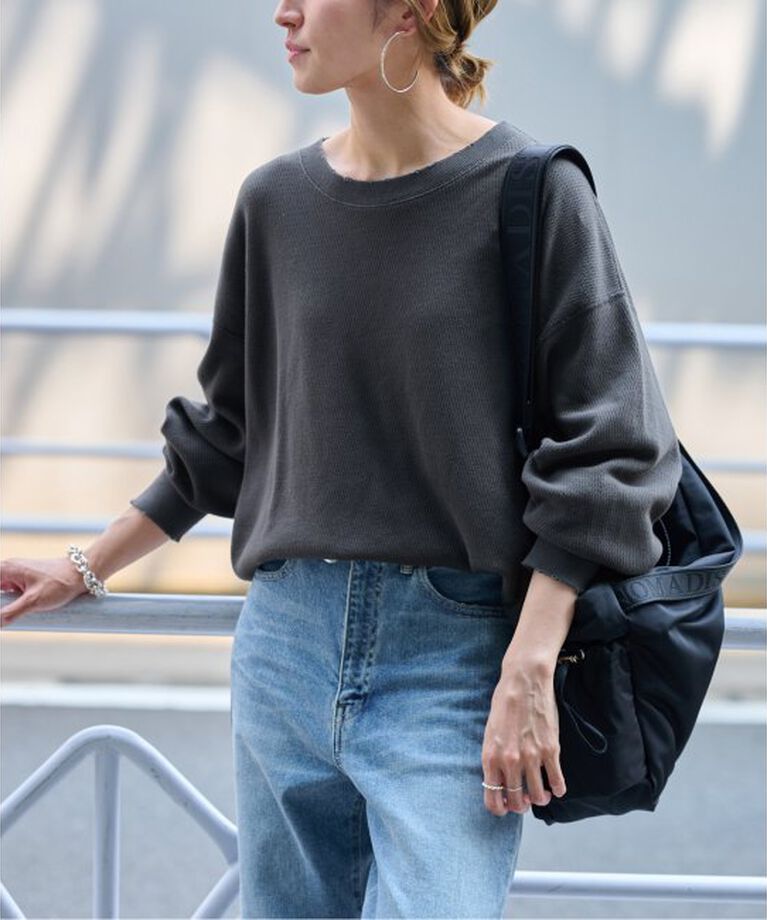 FRAMeWORK「Healthknit/ヘルスニット 別注Thermal king Honeycomb」|Tシャツ・カットソー|