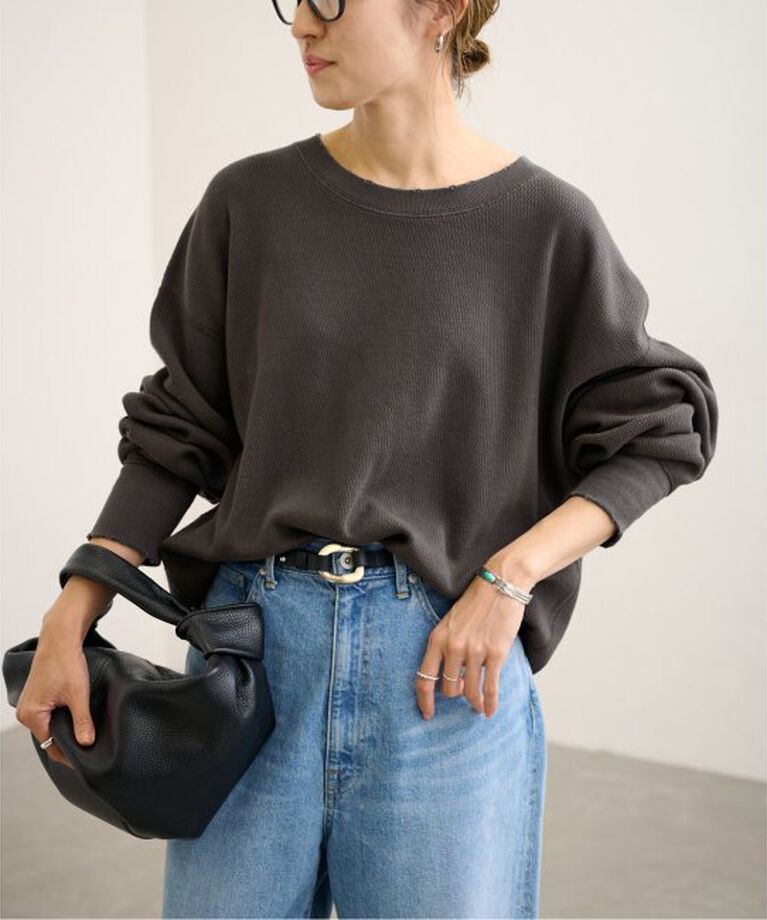 FRAMeWORK「Healthknit/ヘルスニット 別注Thermal king Honeycomb」|Tシャツ・カットソー|
