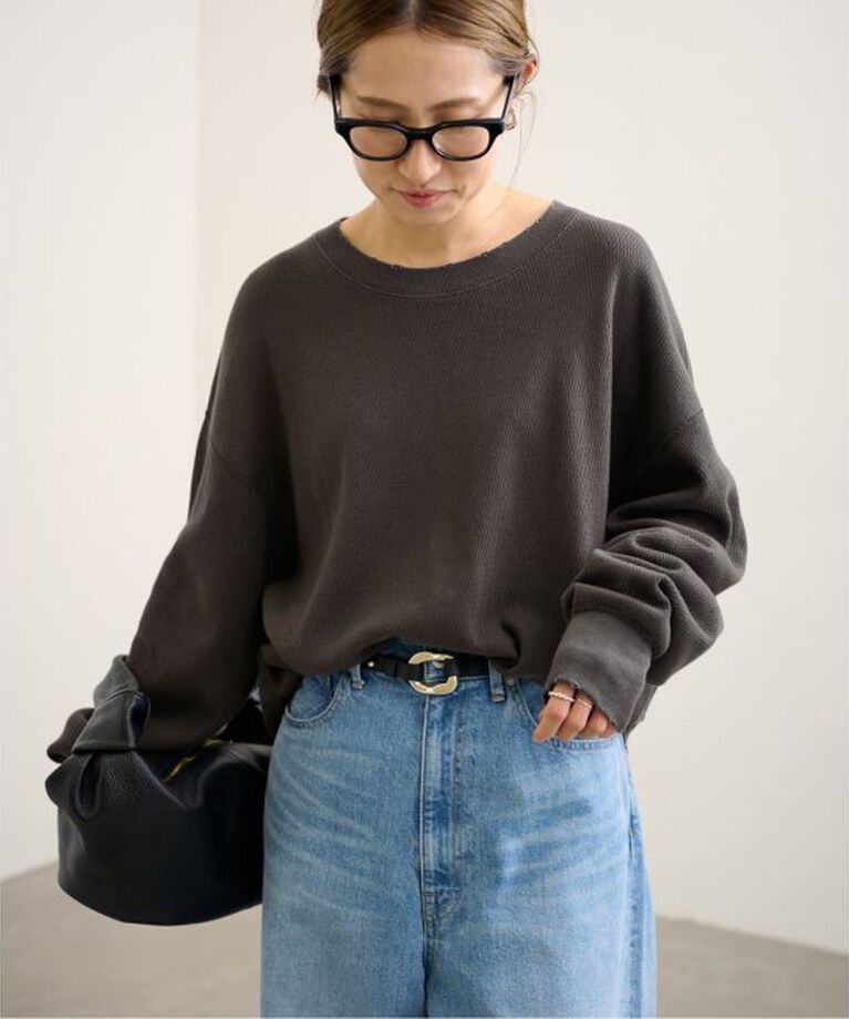FRAMeWORK「Healthknit/ヘルスニット 別注Thermal king Honeycomb」|Tシャツ・カットソー|