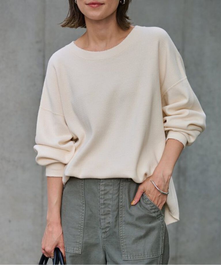 FRAMeWORK「Healthknit/ヘルスニット 別注Thermal king Honeycomb」|Tシャツ・カットソー|